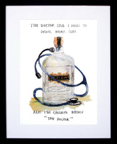 Drinks Gin - Dr. J's Black Frame